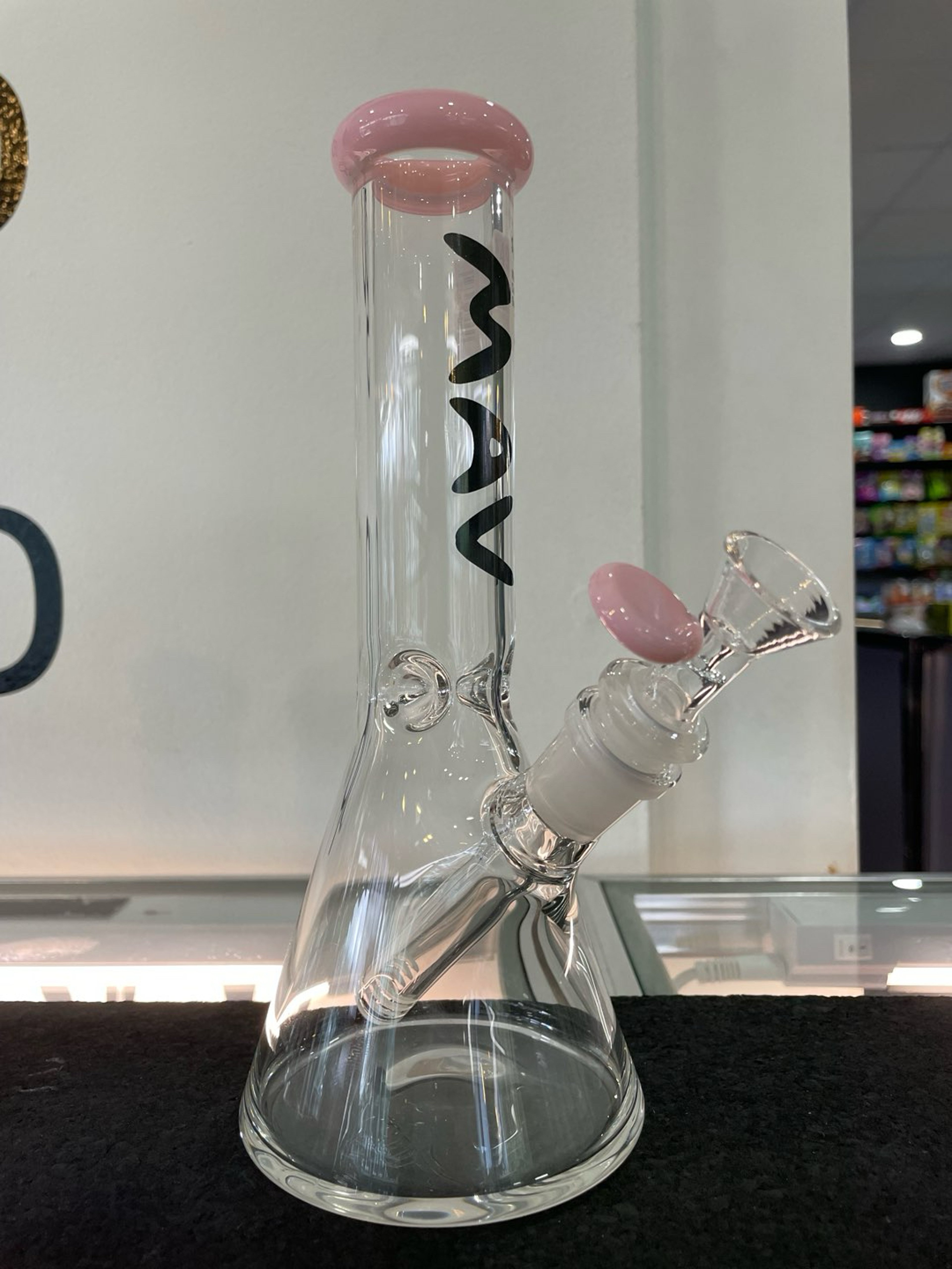 Preview pic of MAV Glass Color Top Beaker Bong 8in