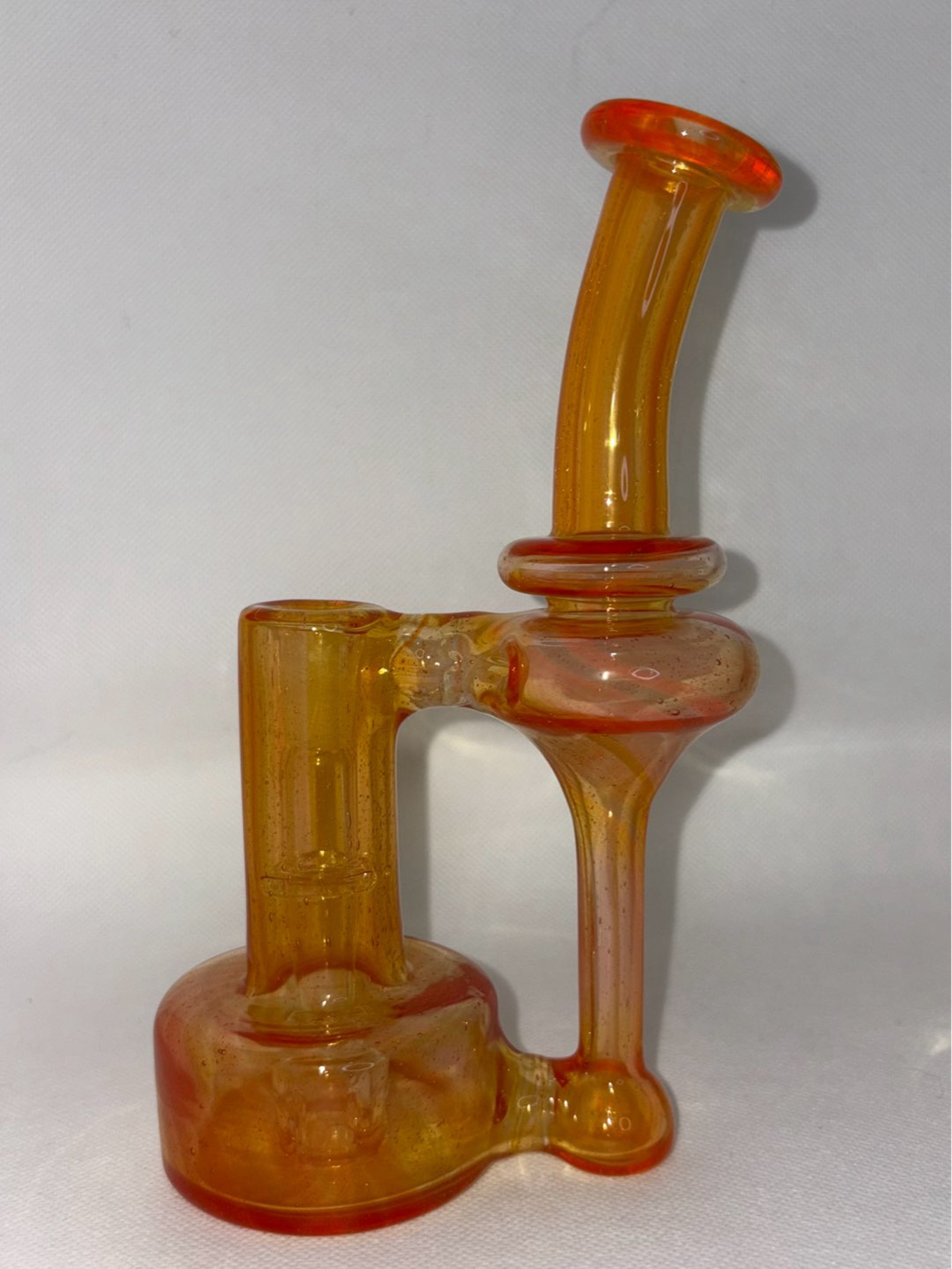 Preview pic of Greek Glass 10mm Rbr Experimental Orange