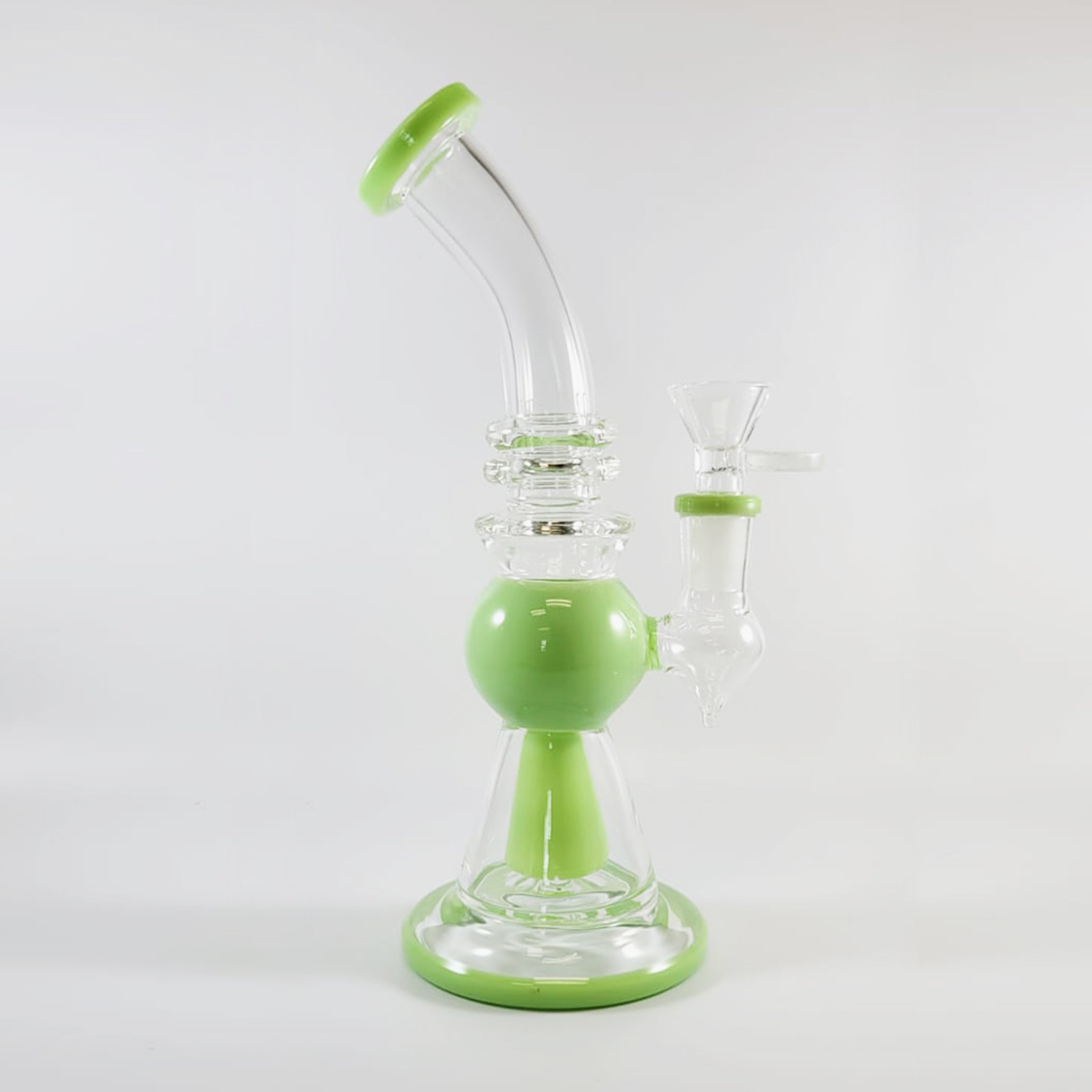 Preview pic of 8 Inch Cone Perc Glass Bong