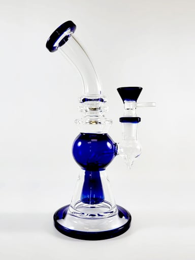 Preview pic of 8 Inch Cone Perc Glass Bong