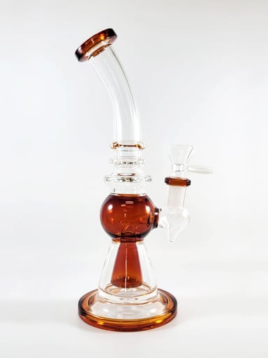 Preview pic of 8 Inch Cone Perc Glass Bong