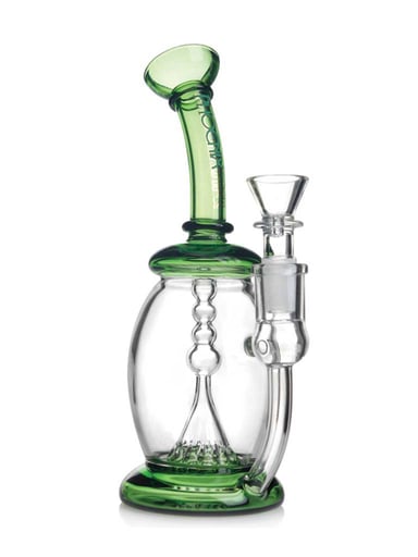 Preview pic of PHOENIX STAR FAB EGG BUBBLER WITH SHOWERHEAD PERC 8 INCH