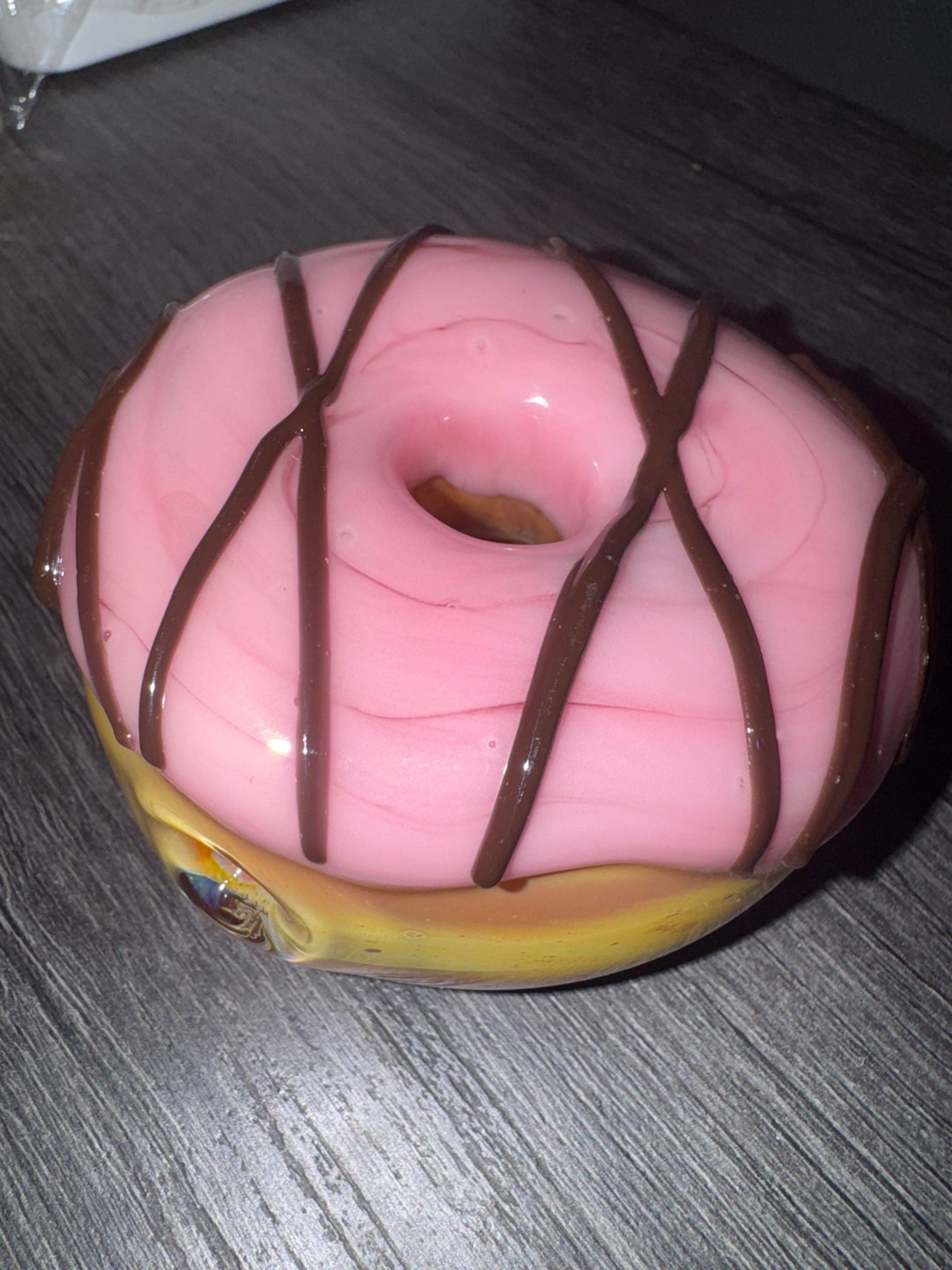Preview pic of Custom Hand Blown Doughnut