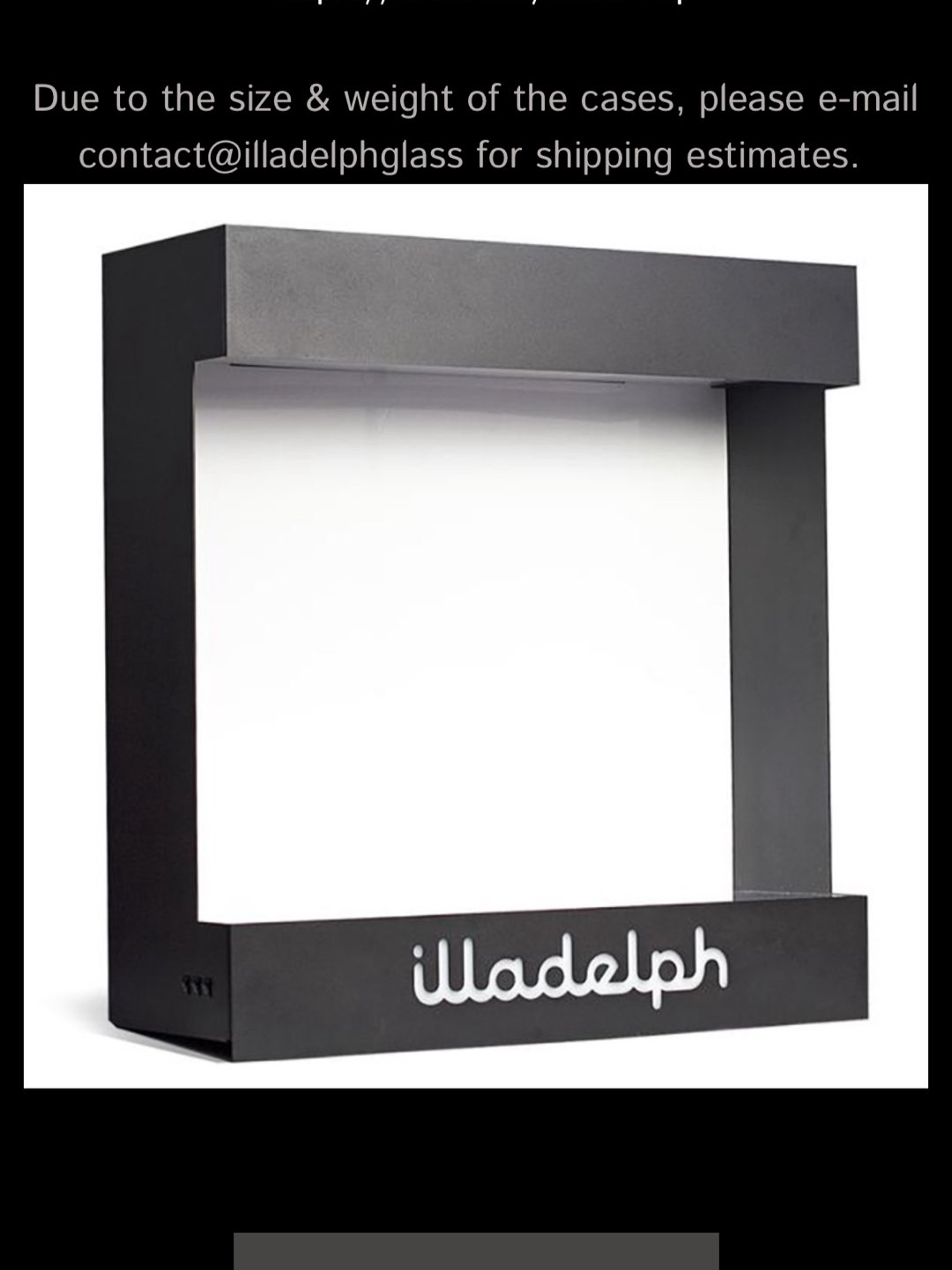 Brand new illadelph display case image 0