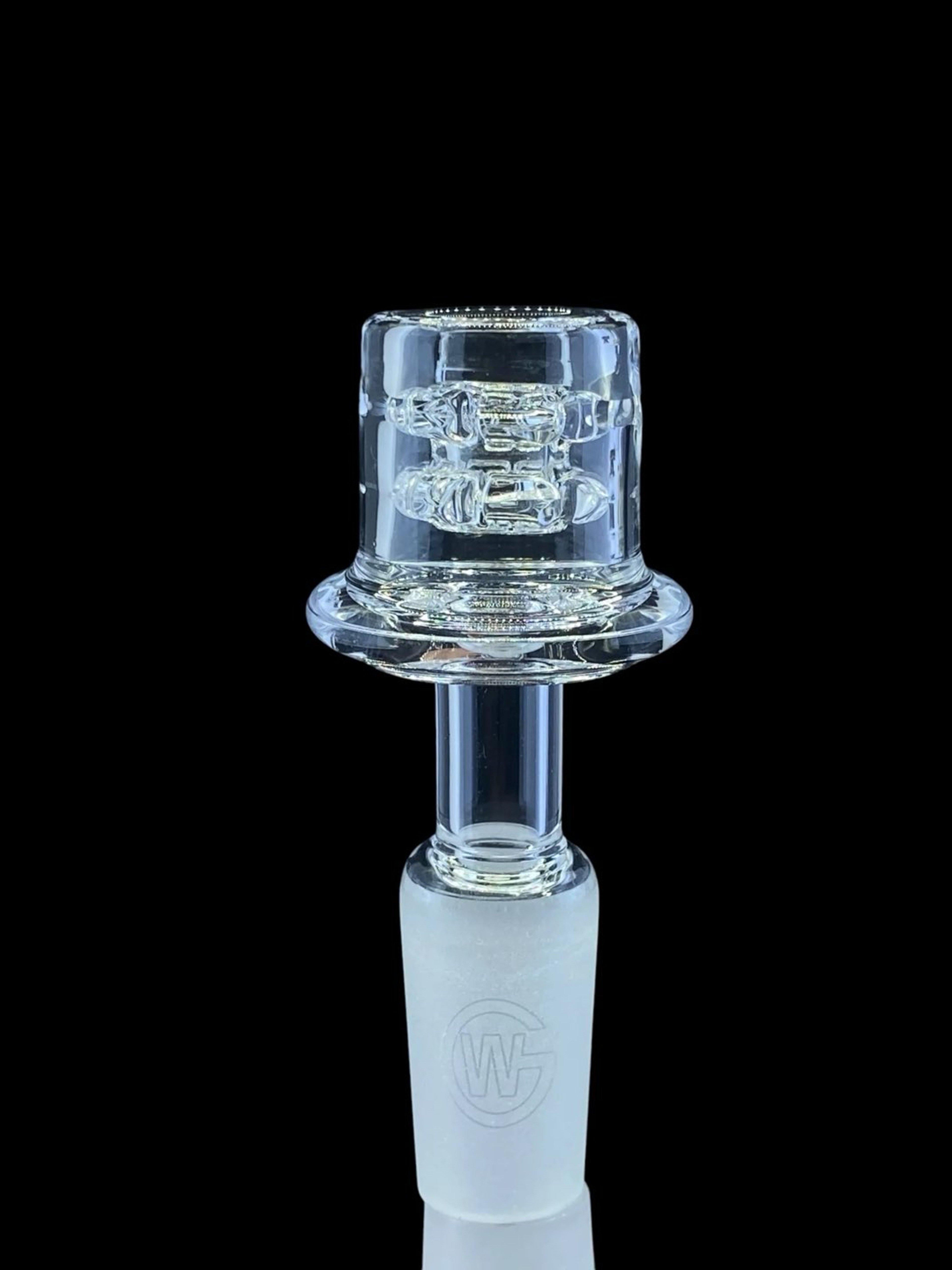 Preview pic of 2 Stack Diamond Knot Hot Nail - 10mm