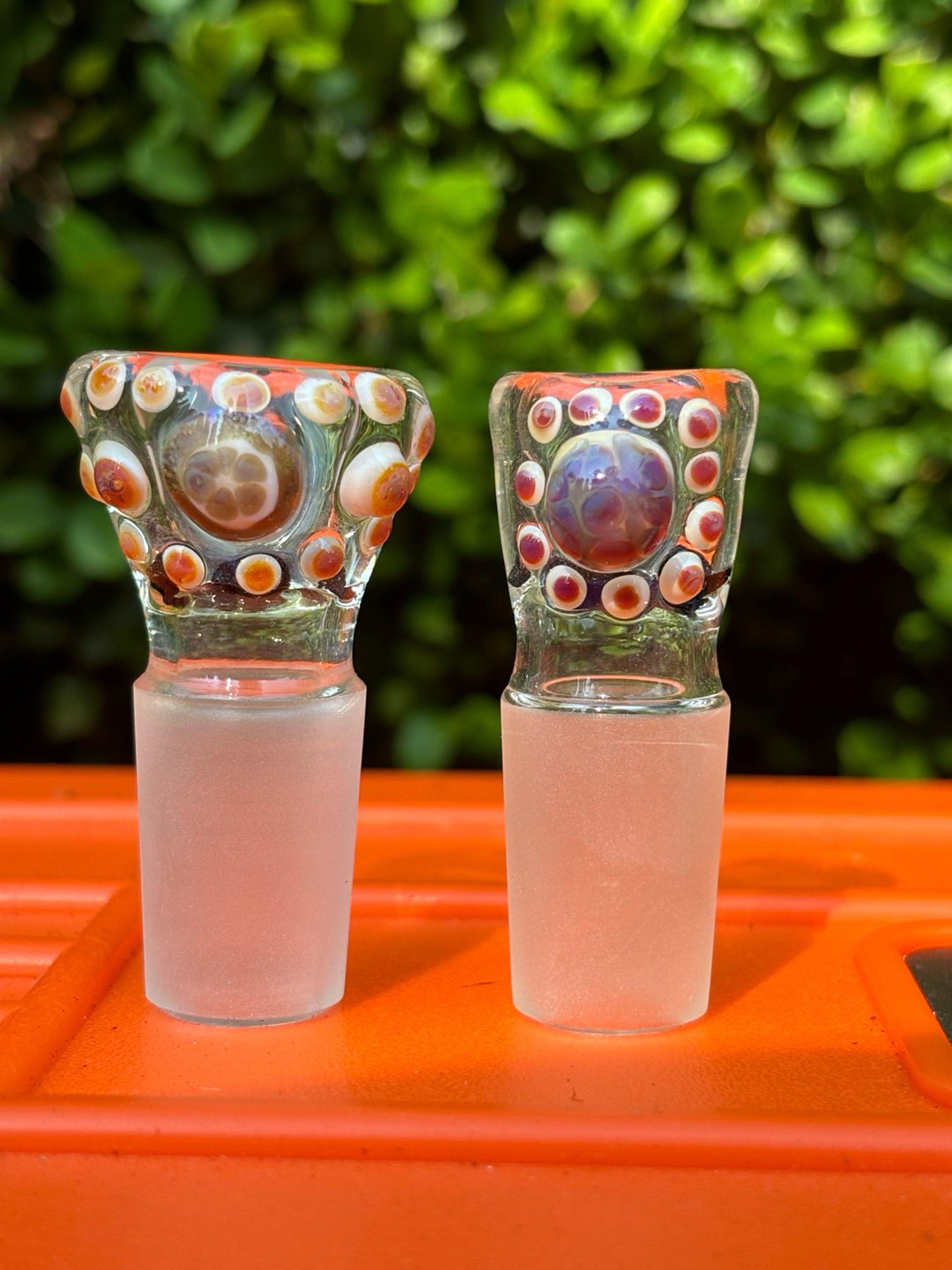 Preview pic of 2– 4 hole bowl pieces