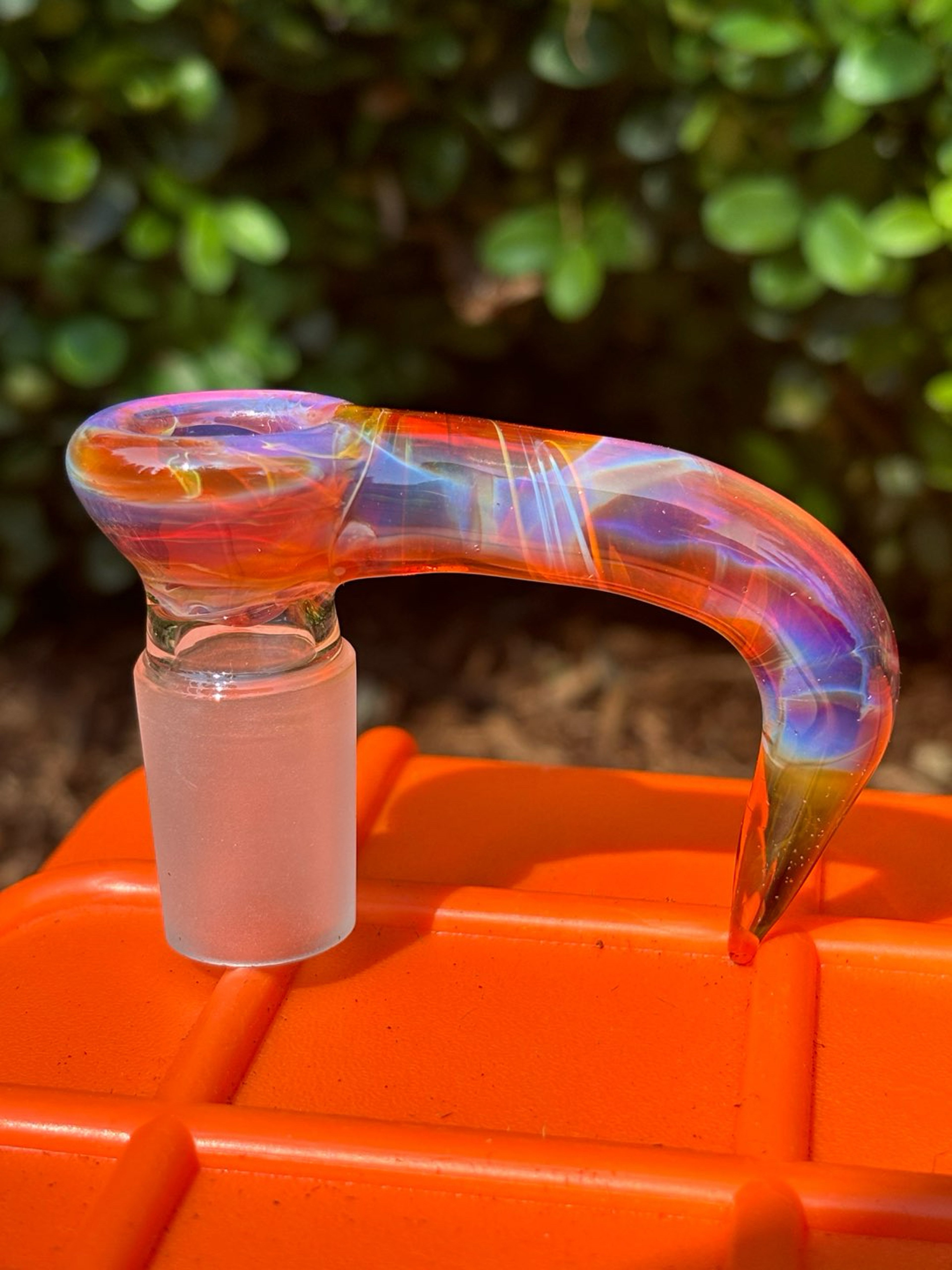 Preview pic of 4 Hole Amber Purple Slide