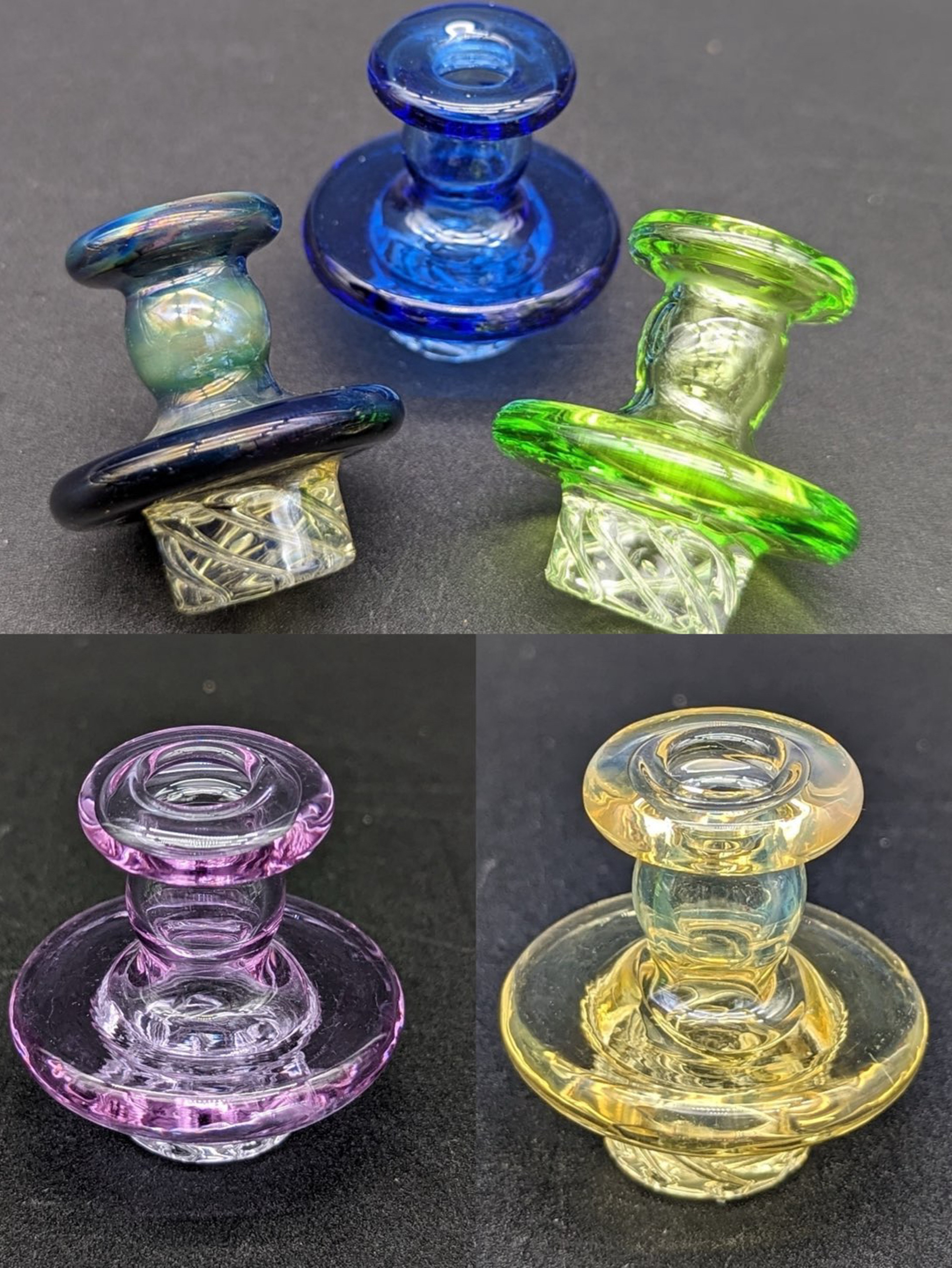 Preview pic of GREEK GLASS MARIA SPINNER CAP