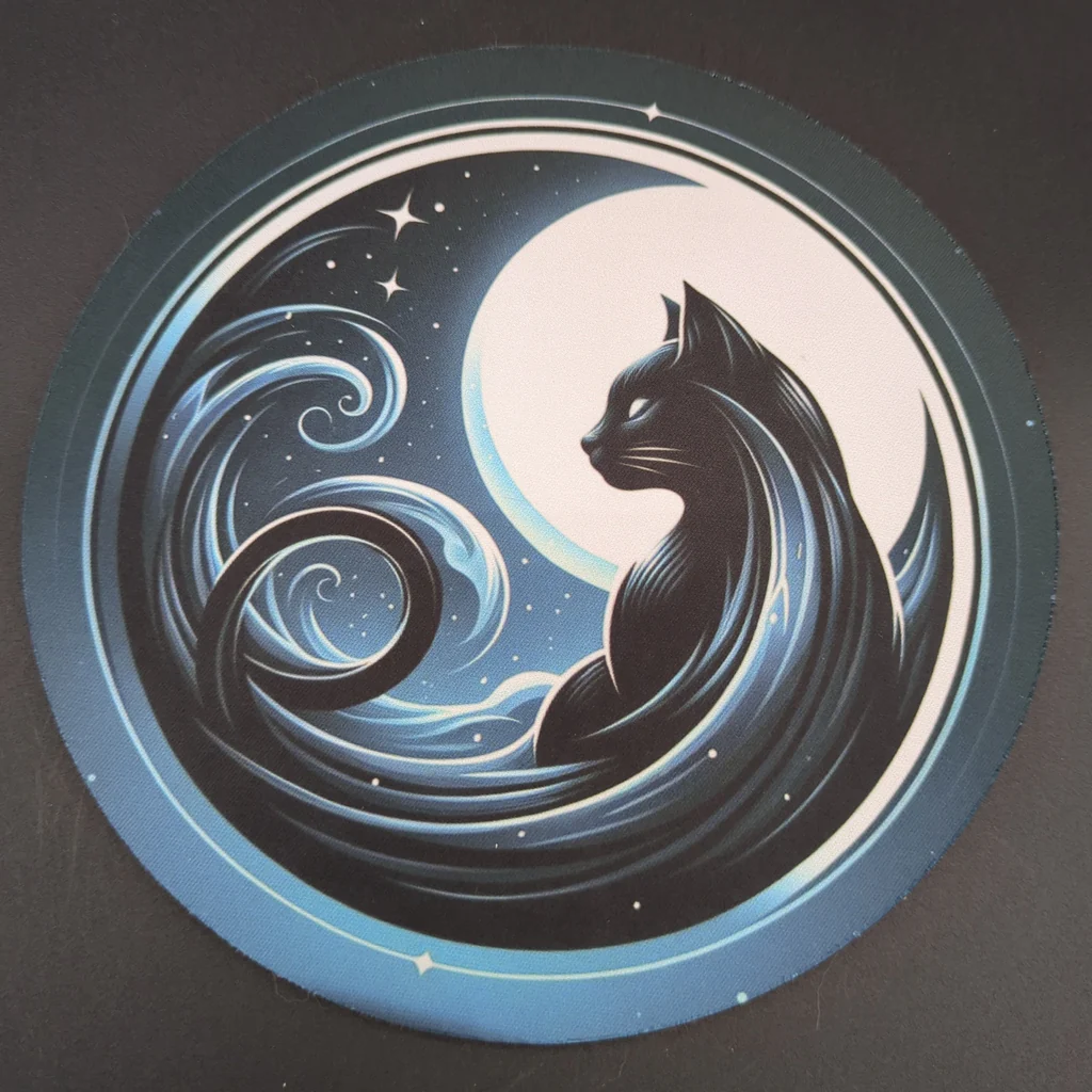Preview pic of MIDNIGHT GLASS "IN THE CLOUDS" DAB MAT