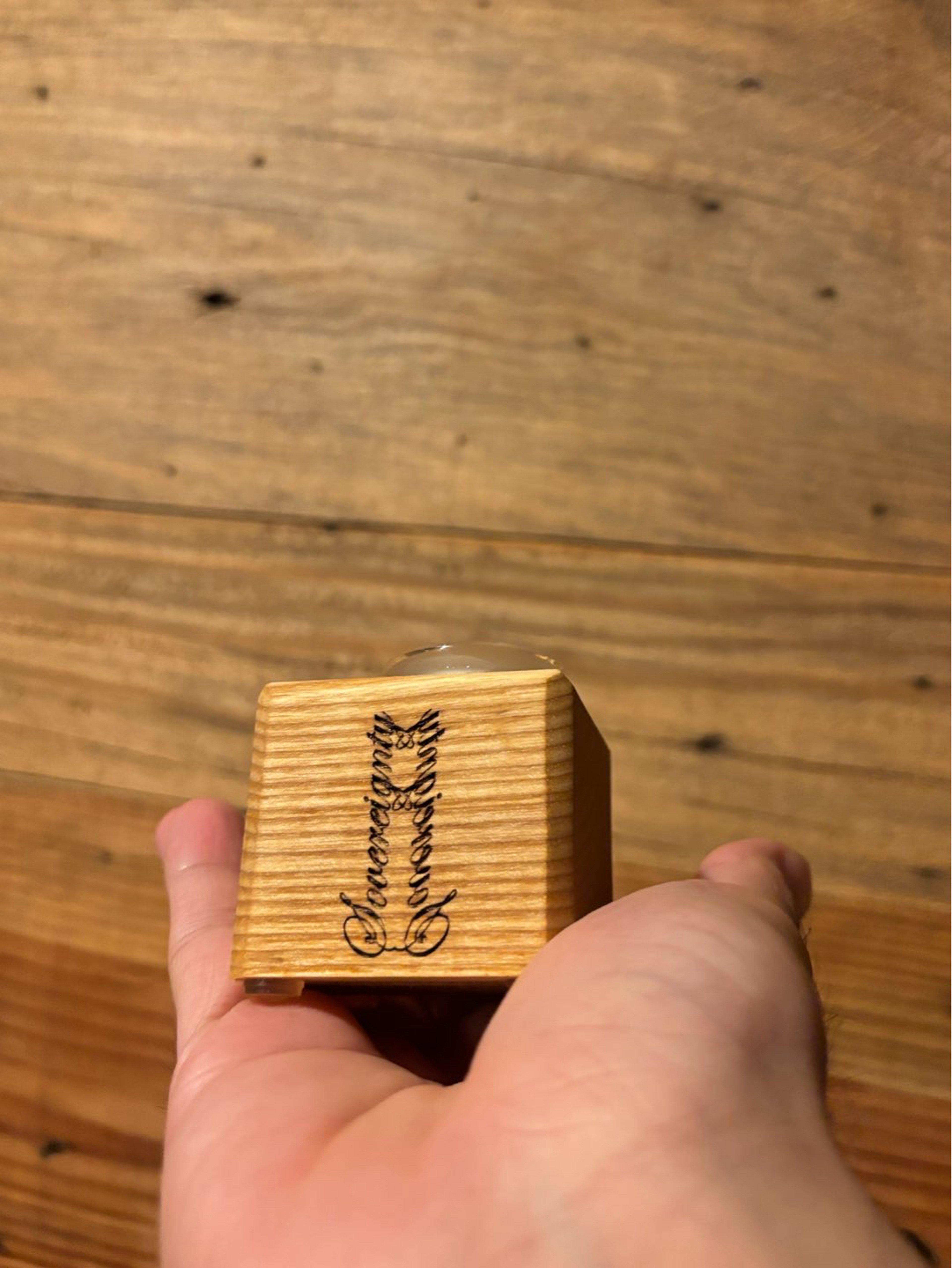 Preview pic of Sovereignty 18mm slide stand holder double logo