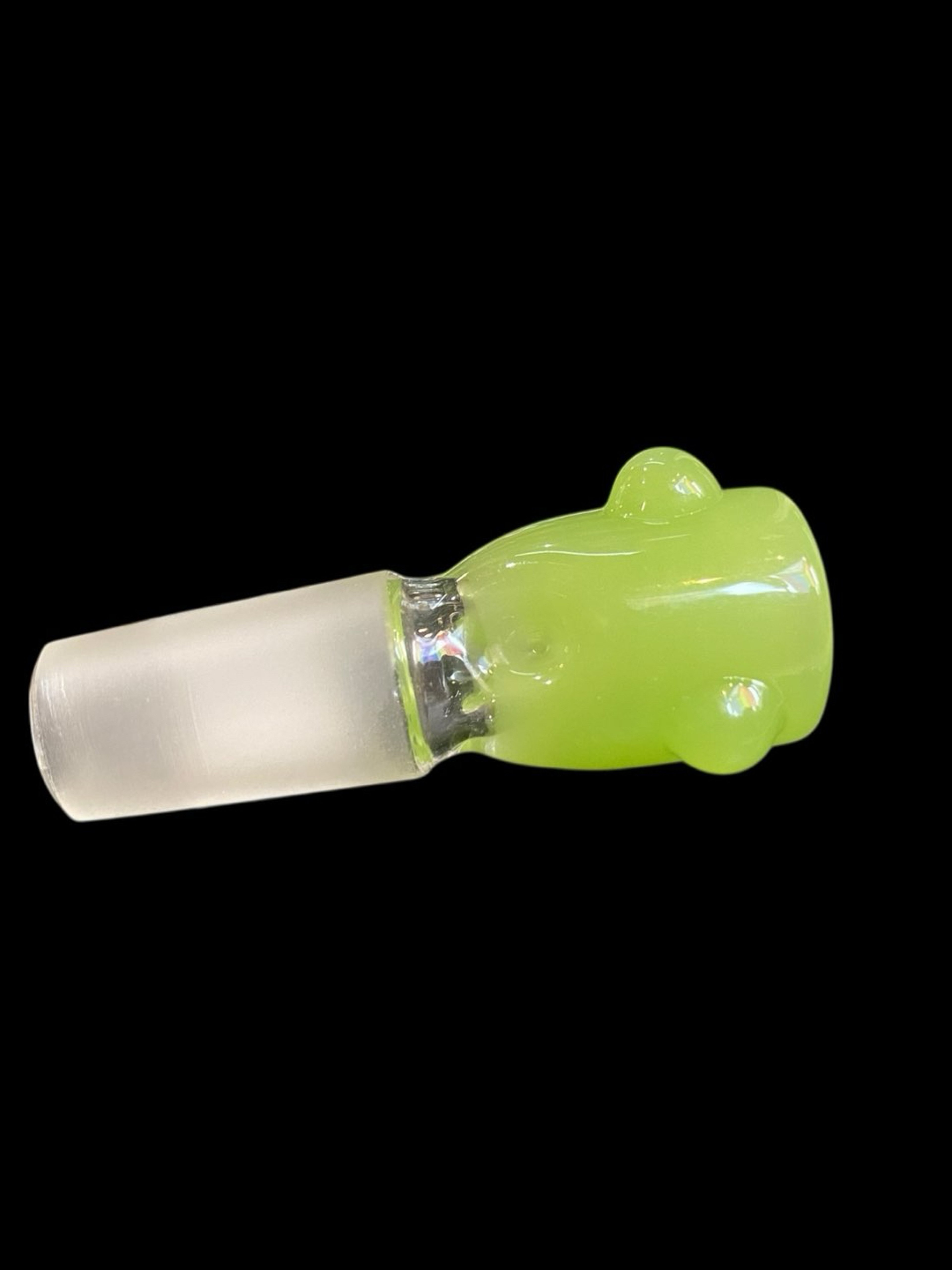Preview pic of Mustard Glass Pinched 14mm Slide - Slyme