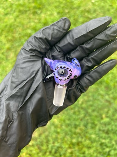 Preview pic of Mako Glass 14mm Octopus Bowl Slide