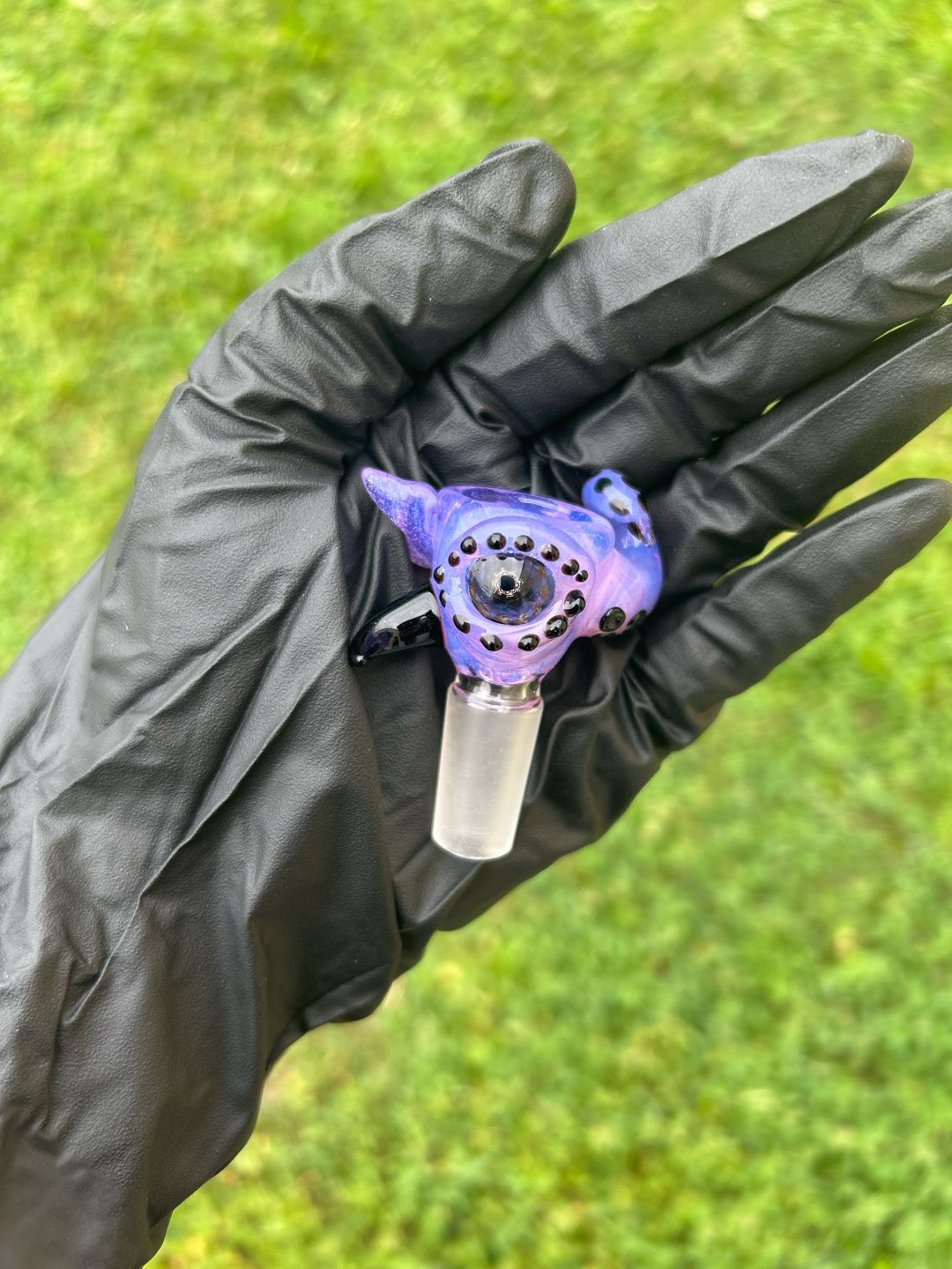 Preview pic of Mako Glass 14mm Octopus Bowl Slide