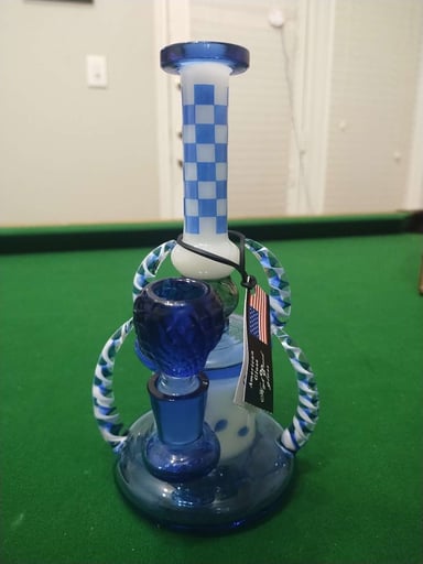 Preview pic of High Med Glass blue spidy