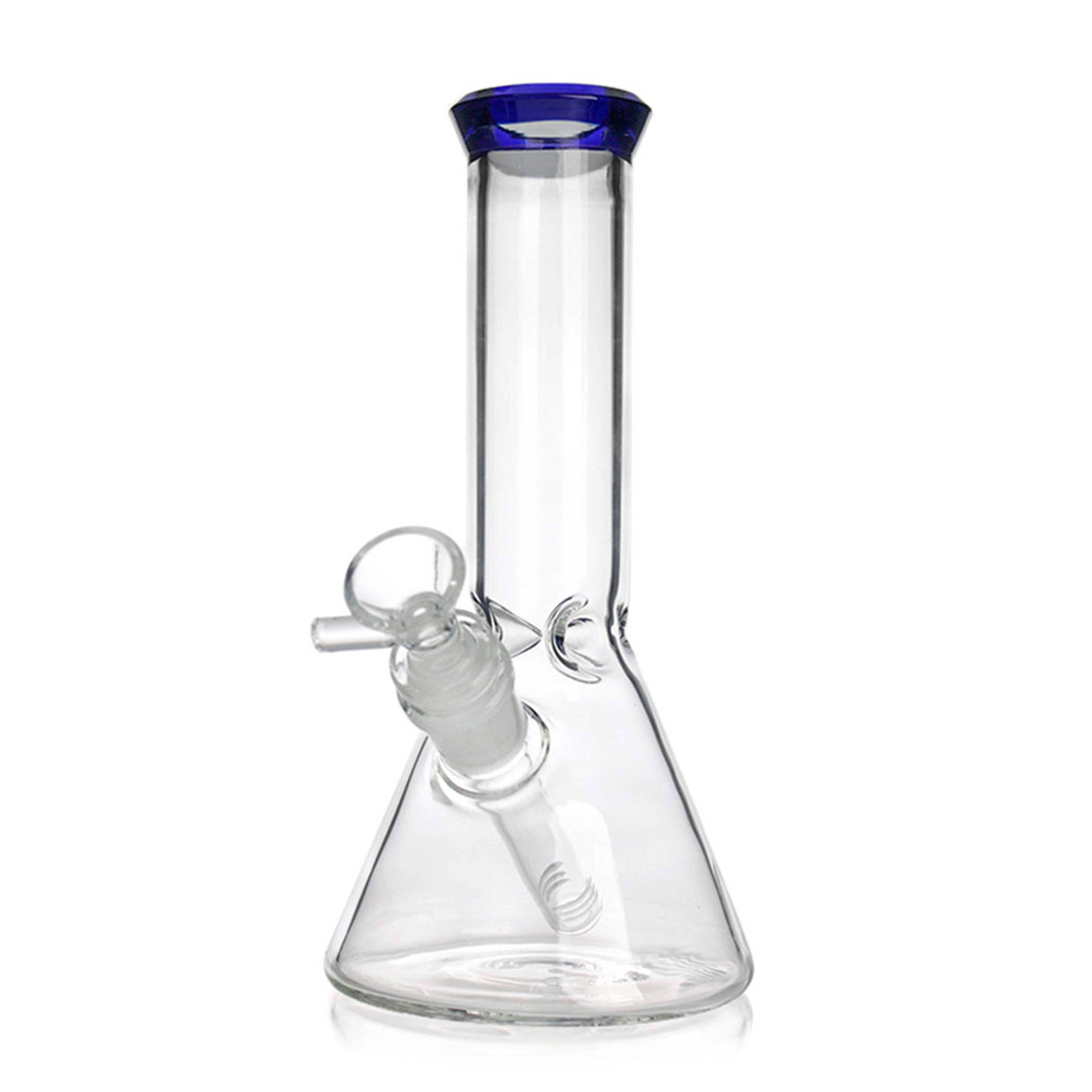 Preview pic of 8 INCH COLOR TIP BEAKER BONG
