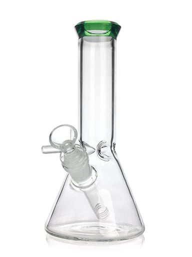 Preview pic of 8 INCH COLOR TIP BEAKER BONG