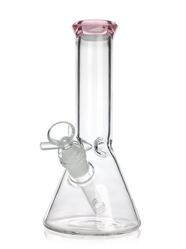 Preview pic of 8 INCH COLOR TIP BEAKER BONG