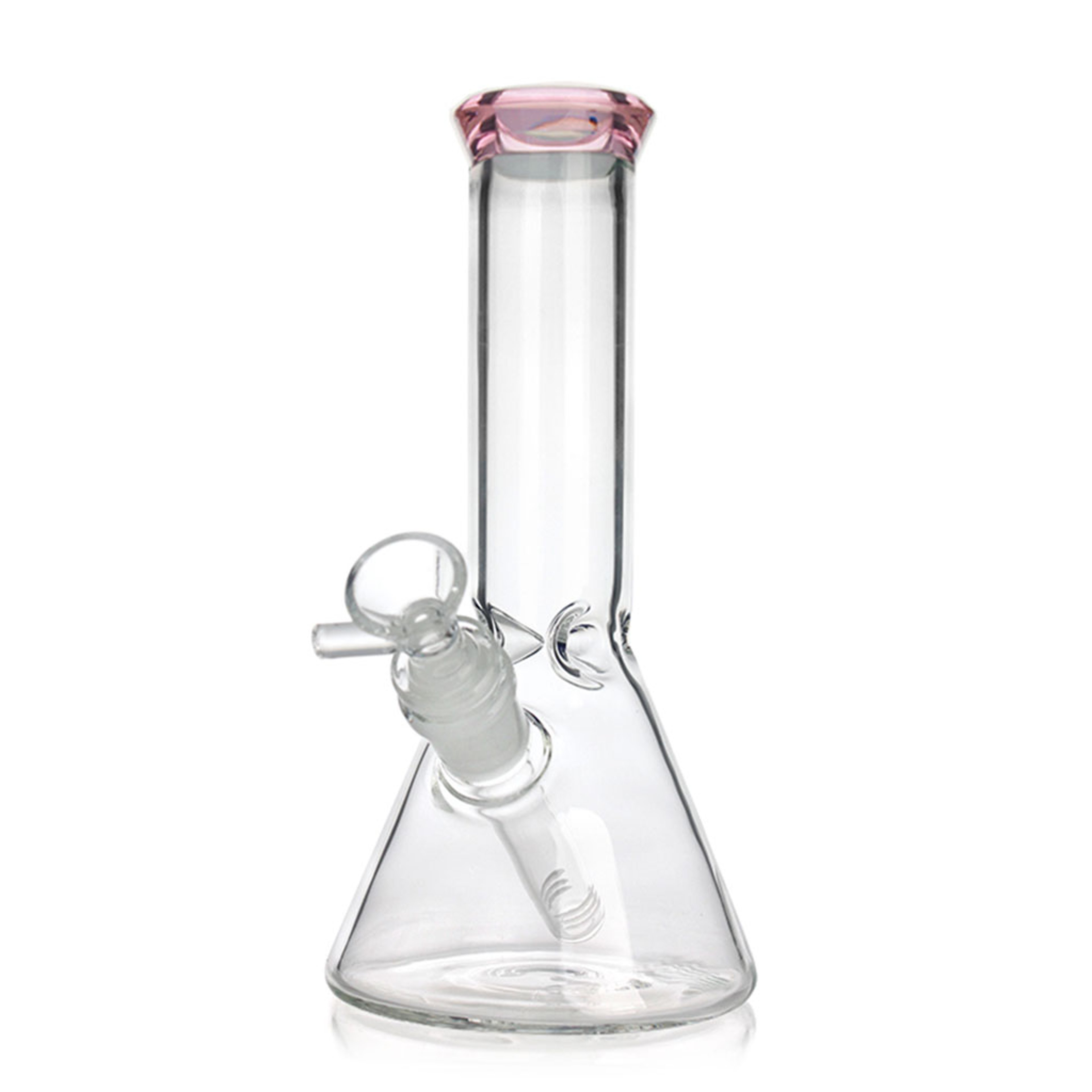 Preview pic of 8 INCH COLOR TIP BEAKER BONG