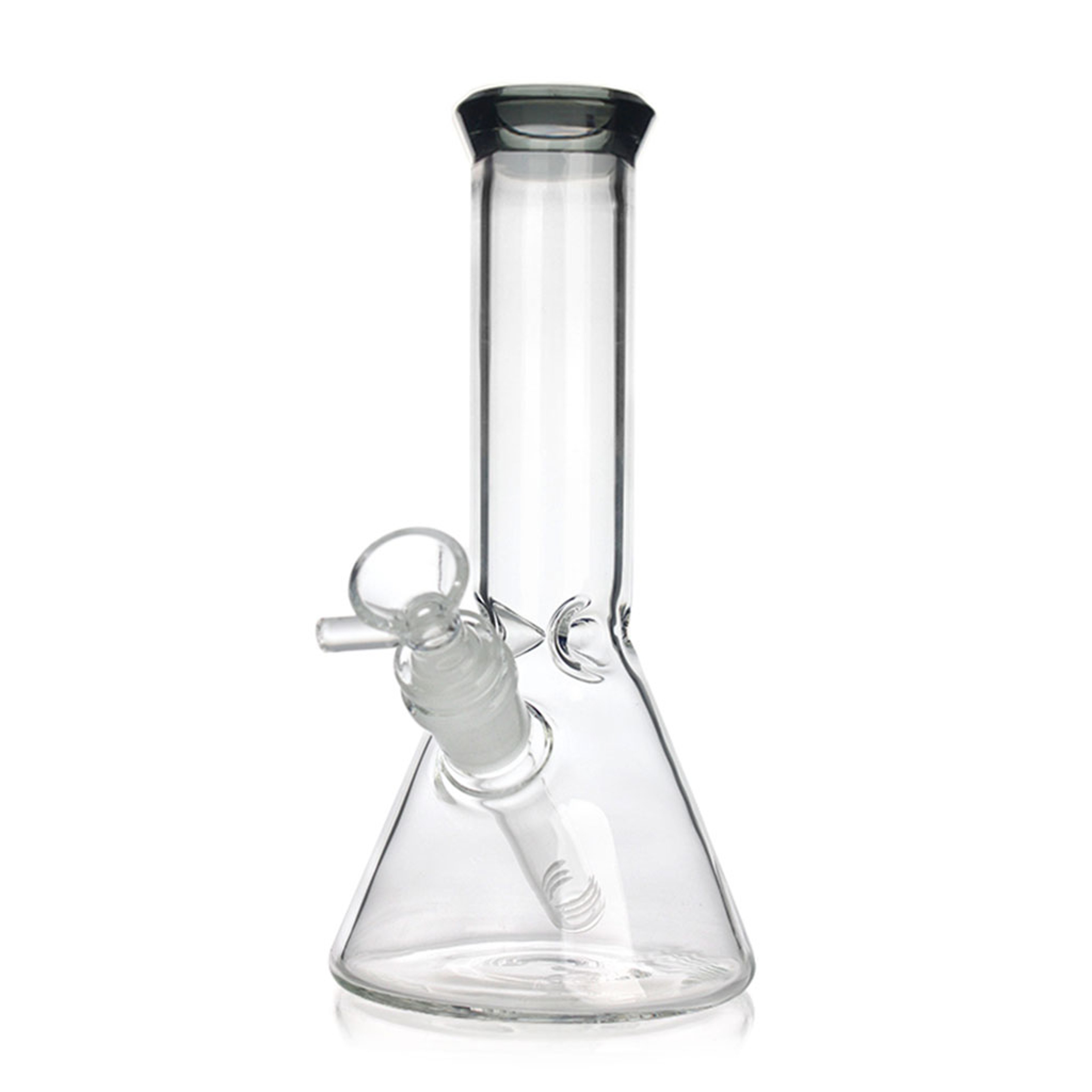 Preview pic of 8 INCH COLOR TIP BEAKER BONG