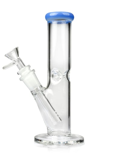 Preview pic of 8 INCH COLOR TIP TUBE BONG