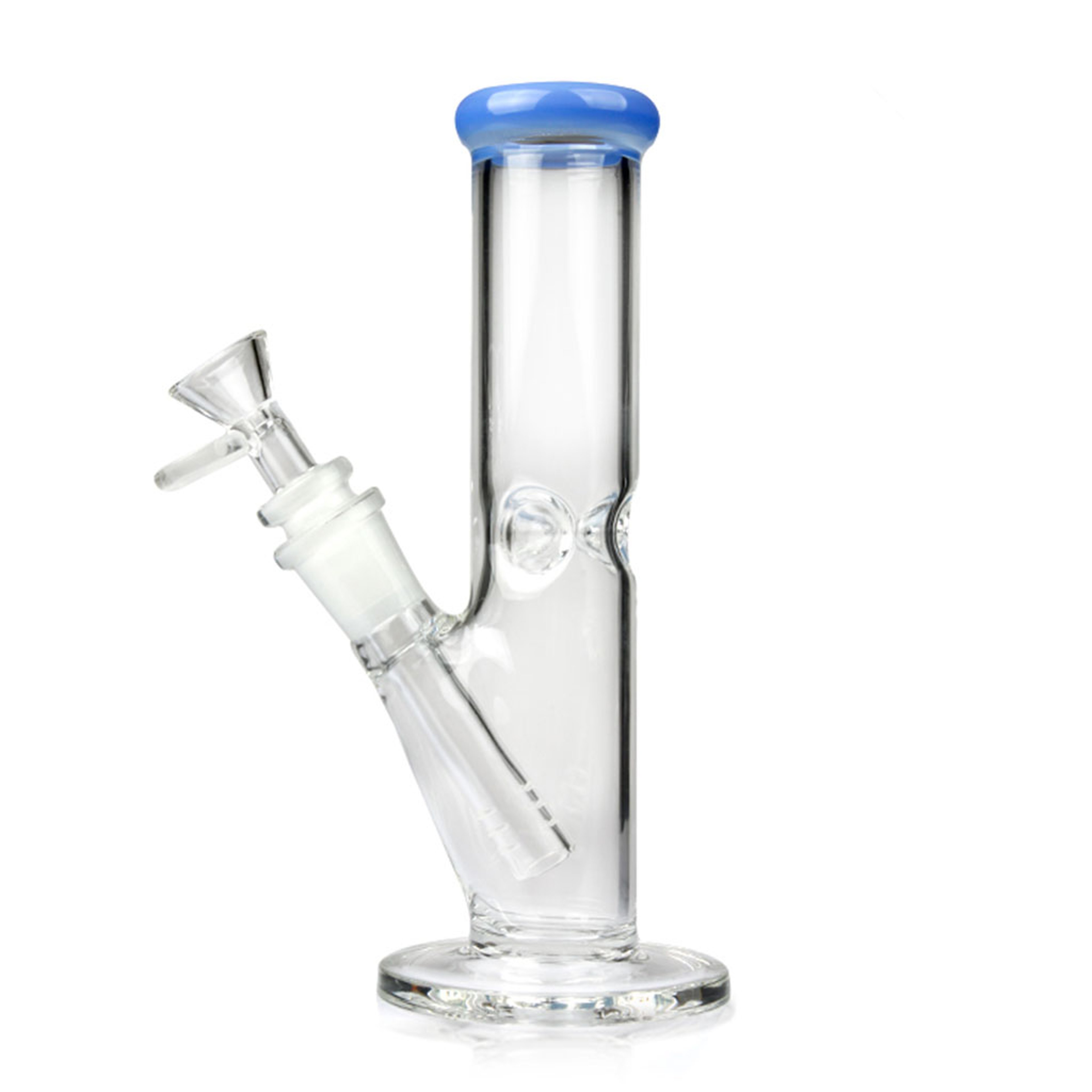 8 INCH COLOR TIP TUBE BONG image 0