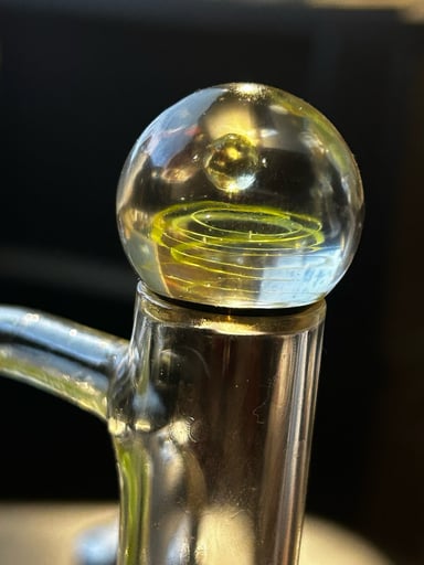 Preview pic of 25mm Galaxy Marble (Green) “looking to sell or trade for smaller”