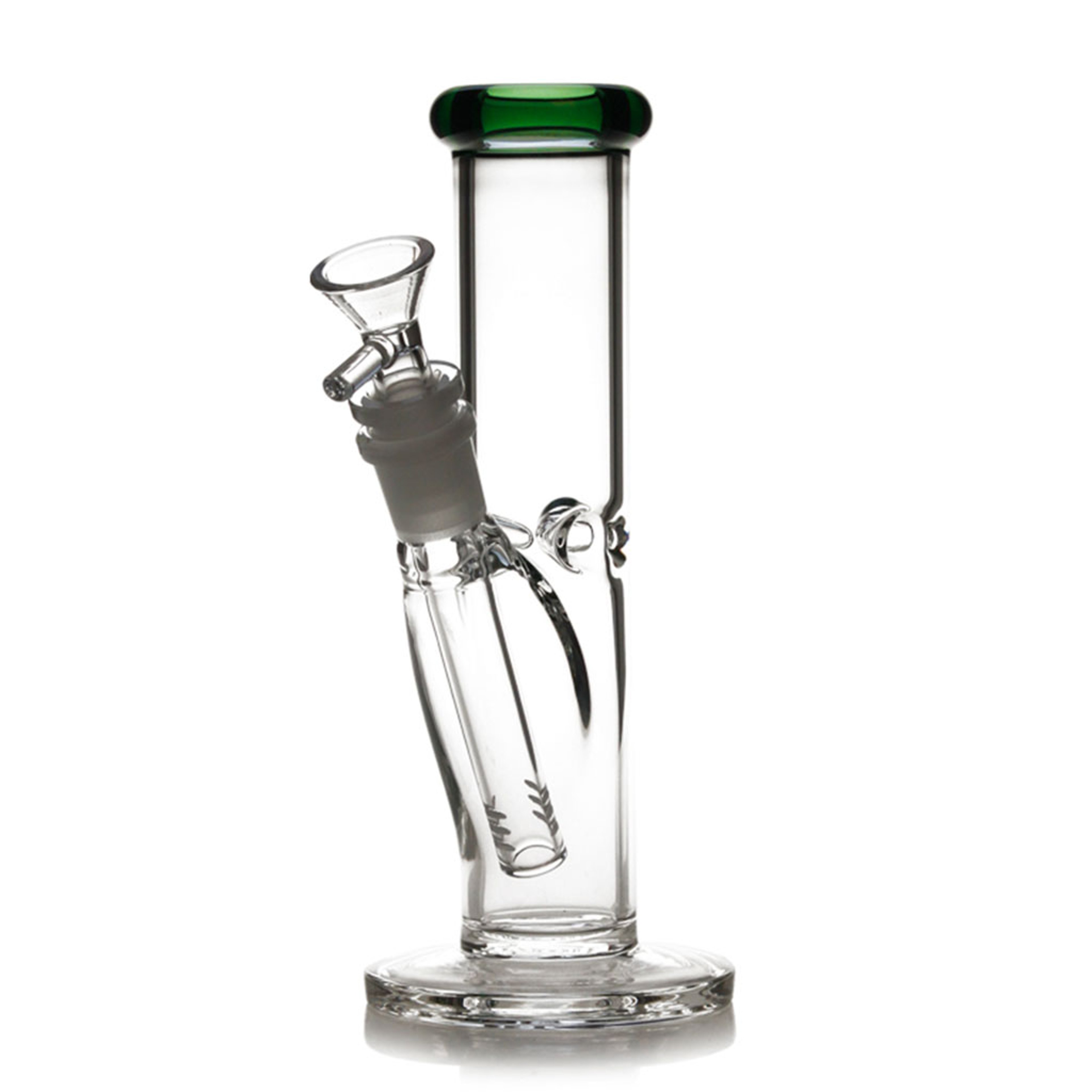 8 INCH COLOR TIP TUBE BONG image 0