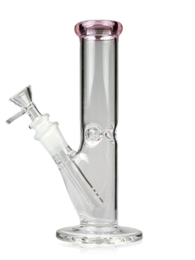 Preview pic of 8 INCH COLOR TIP TUBE BONG
