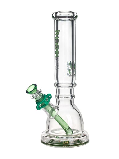 Preview pic of PHOENIX STAR 7MM GLASS 12 INCHES BEAKER BONG WITH WIDE BASE