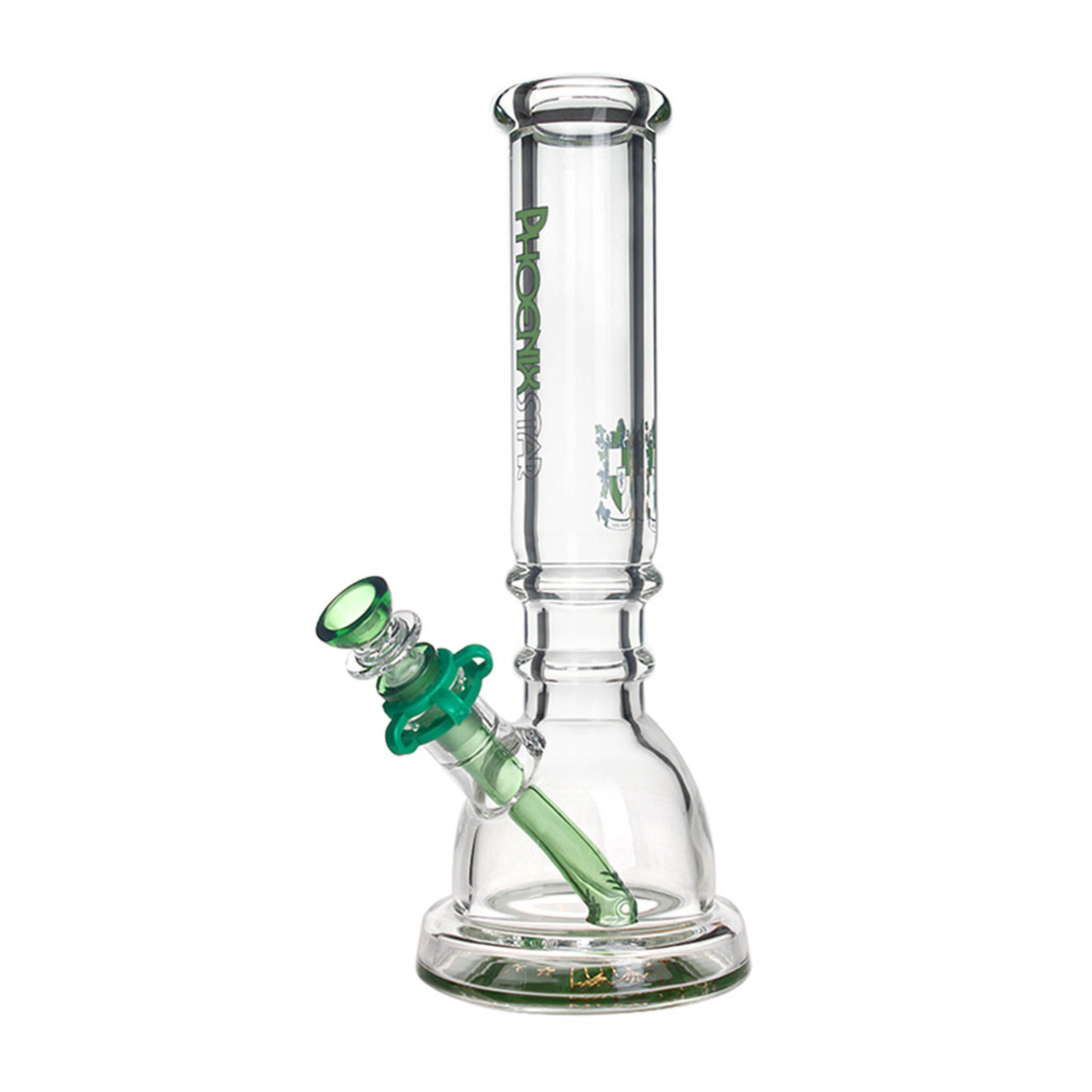 Preview pic of PHOENIX STAR 7MM GLASS 12 INCHES BEAKER BONG WITH WIDE BASE