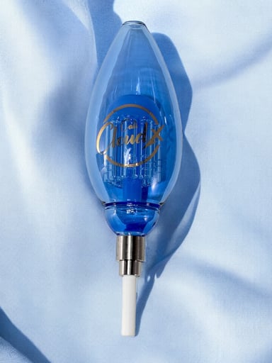 Preview pic of Cali Cloudx 🌀 Color Tube Oval Tree Straw Set in Blue TIDE-X-CLR NC-35