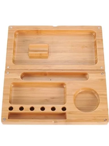 Preview pic of BRAND NEW! Magnetic Bamboo Rolling Tray