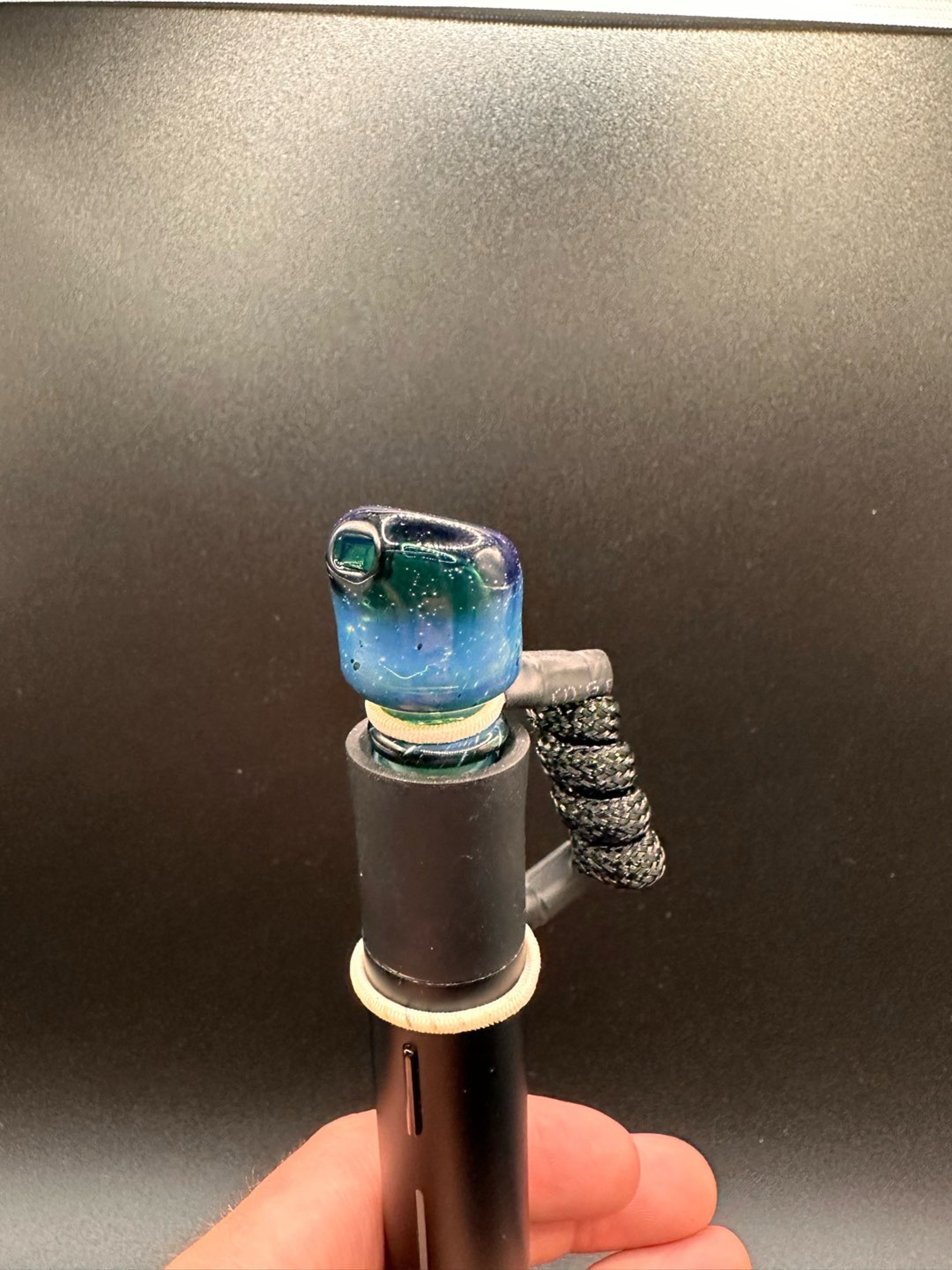 Preview pic of Pufco pivot spinner top mouthpiece with tether