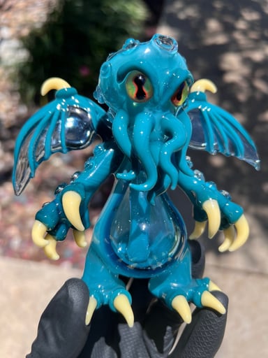 Preview pic of Al’s boro glass Cthulhu