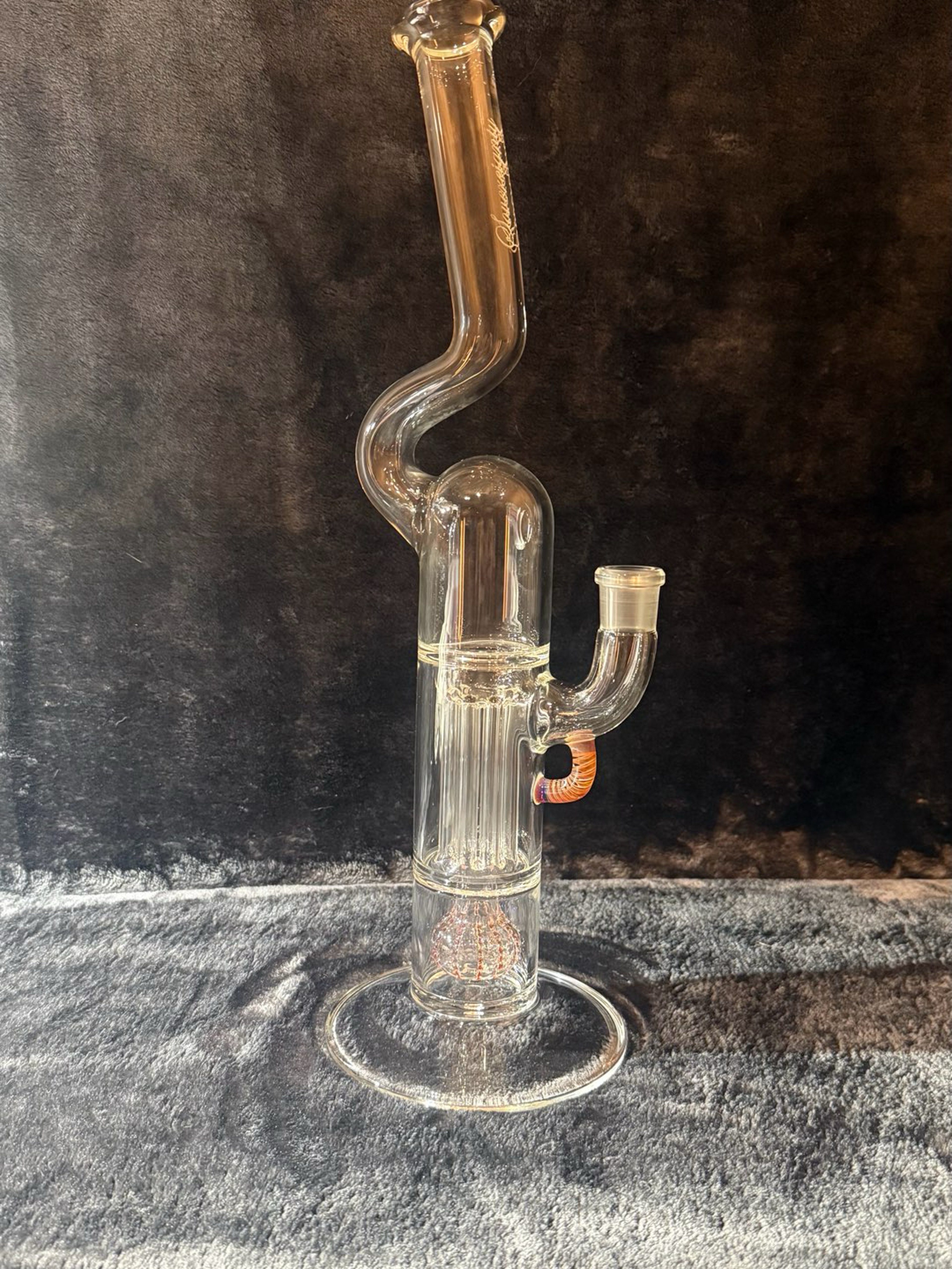 Preview pic of 2017 AP Sovereignty peyote pillar Amber purple MA