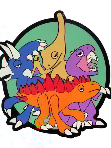 Preview pic of Elbo - 12 inch Dino Gang Silicone Mat