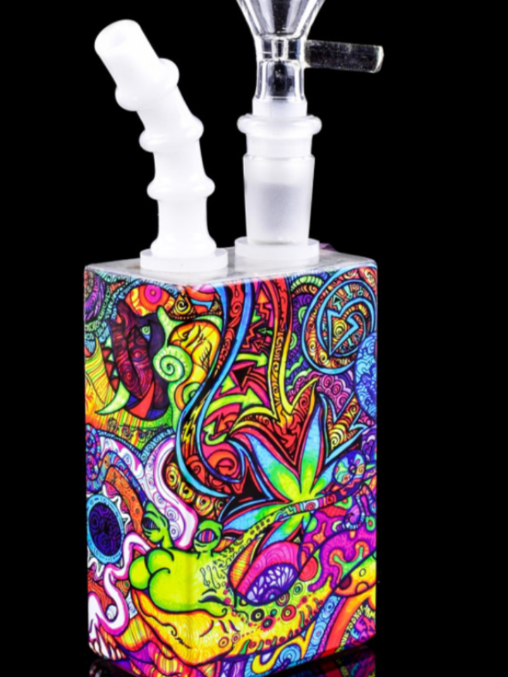 Trippy Sipper Juice Box Bong | Shop Dab Rigs on GlassPass