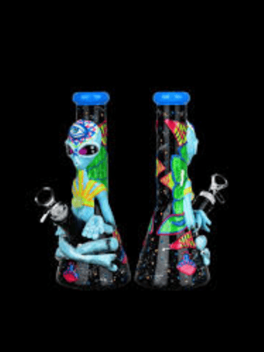 Preview pic of Glow In The Dark Alien Bong