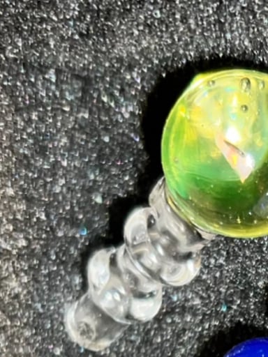 Preview pic of 3DXL Joystick - Ball Cap Top “UV reactive w/opal shard”