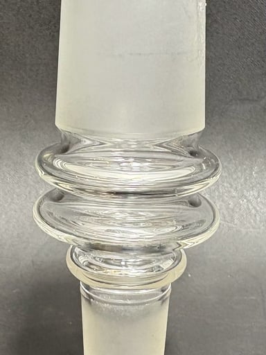 Preview pic of Elite Glass 29mm Male to 14mm Male Ground Joint Adapter