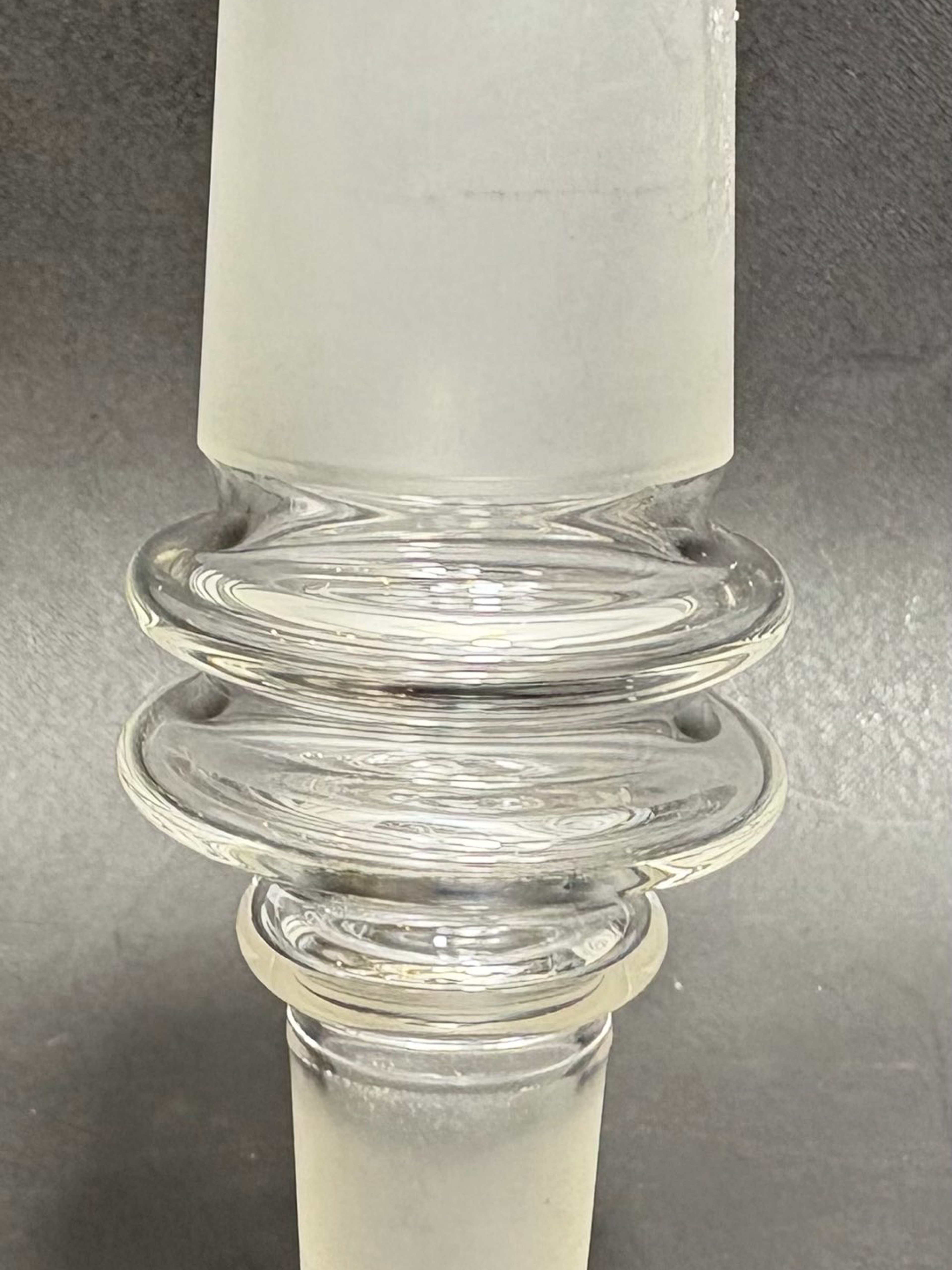 Preview pic of Elite Glass 29mm Male to 14mm Male Ground Joint Adapter