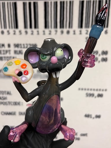 Preview pic of J Smart Glass Rat Art