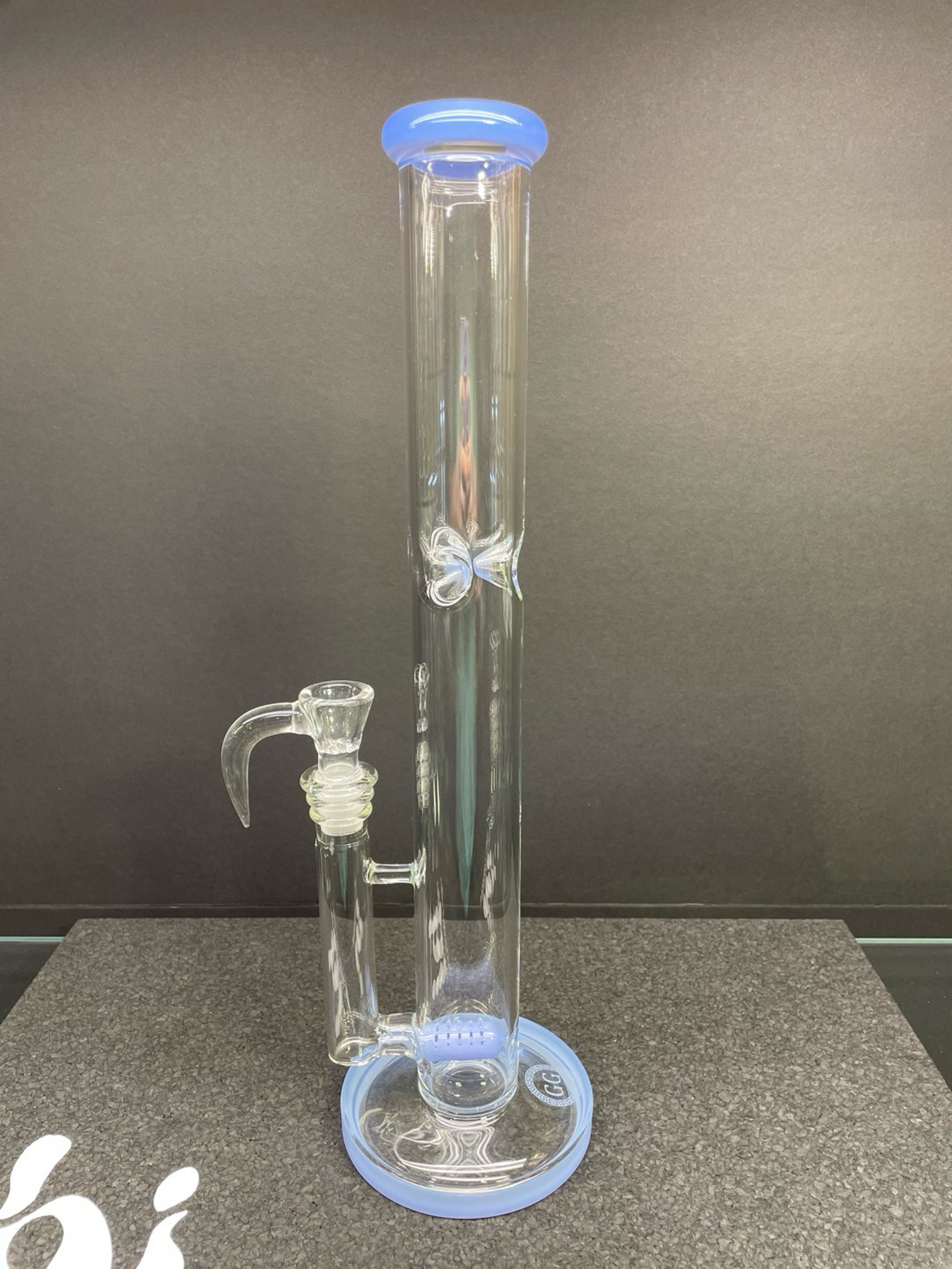 Preview pic of Greek Glass Kingstem Tube Purple