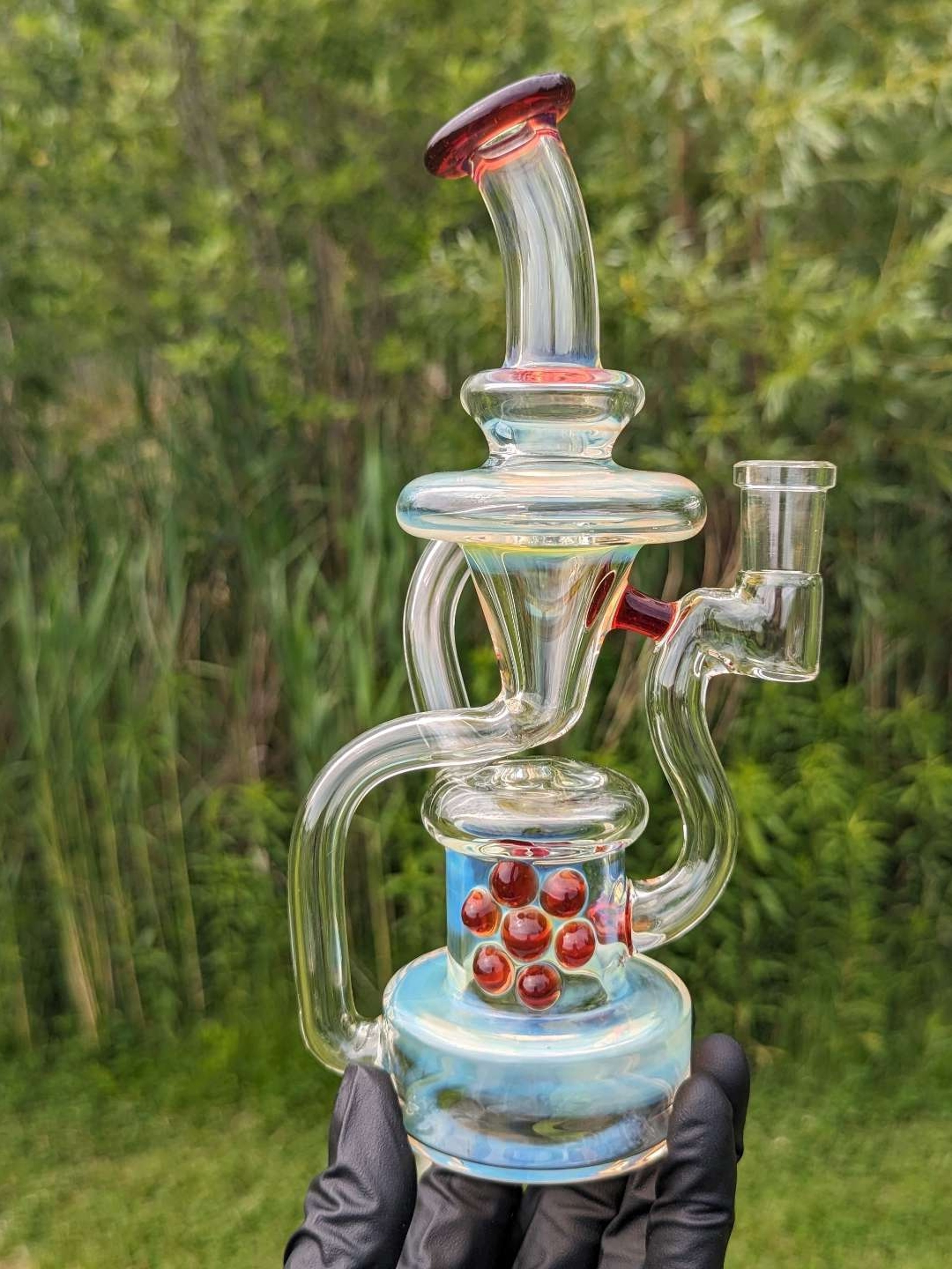 Preview pic of Uzzi Glass Floating Recycler Dab Rig