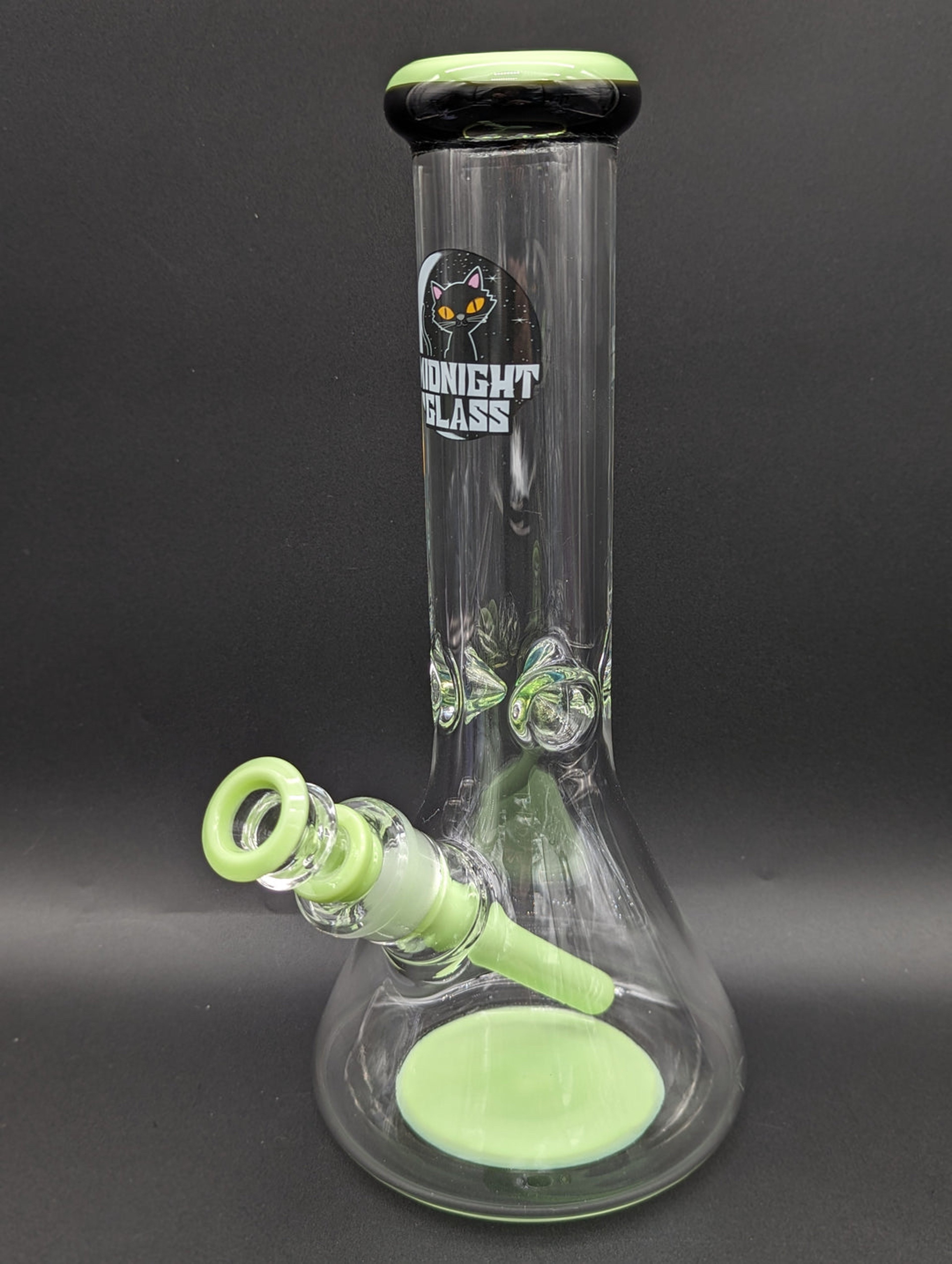 Preview pic of MIDNIGHT GLASS 12" 9MM BEAKER BONG