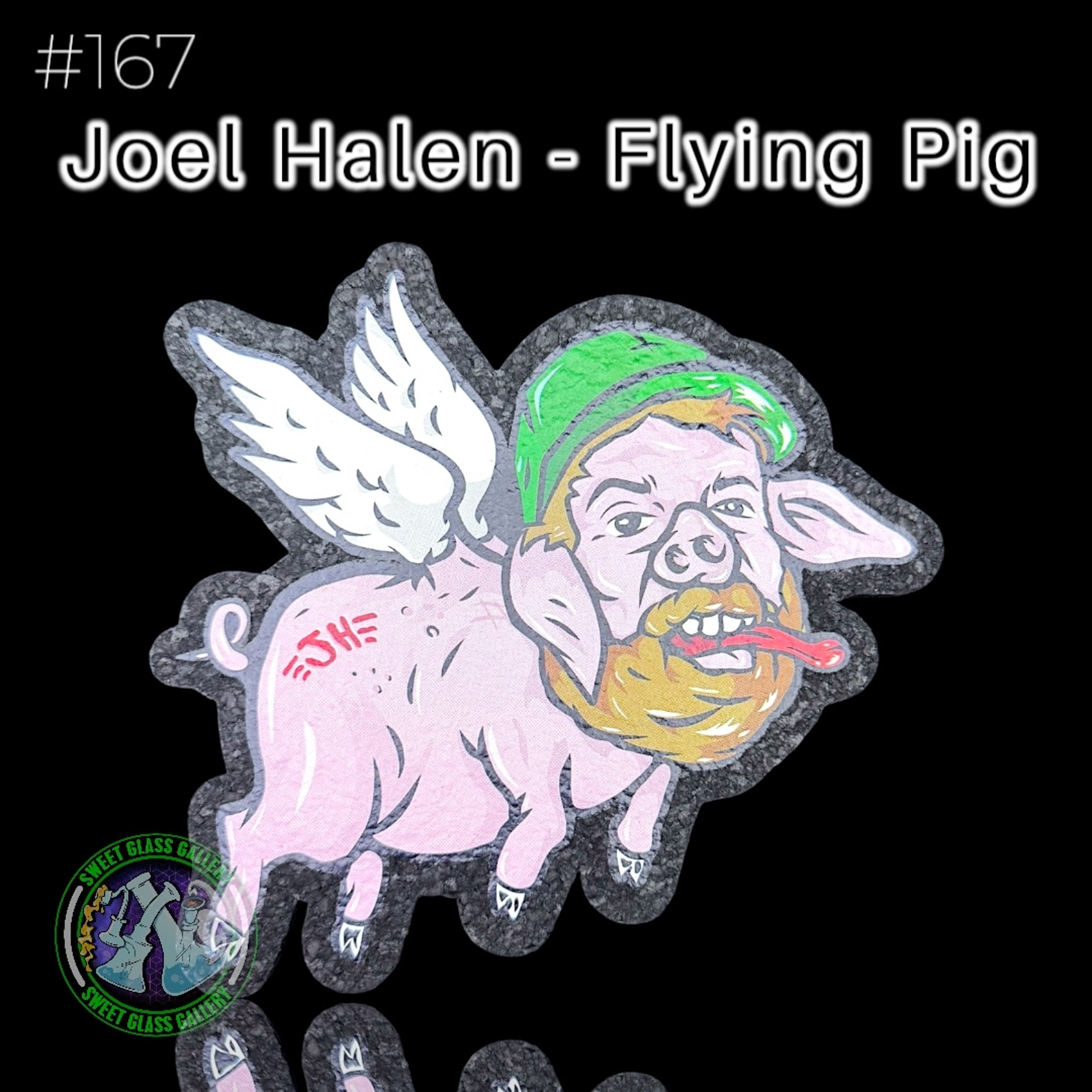 Preview pic of Moodmats - Dab Mat #167 - Joel Halen - Flying Pig