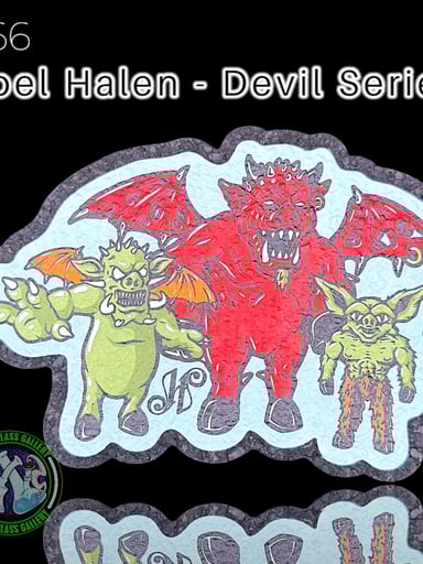 Preview pic of Moodmats - Dab Mat #166 - Joel Halen - Devil Series