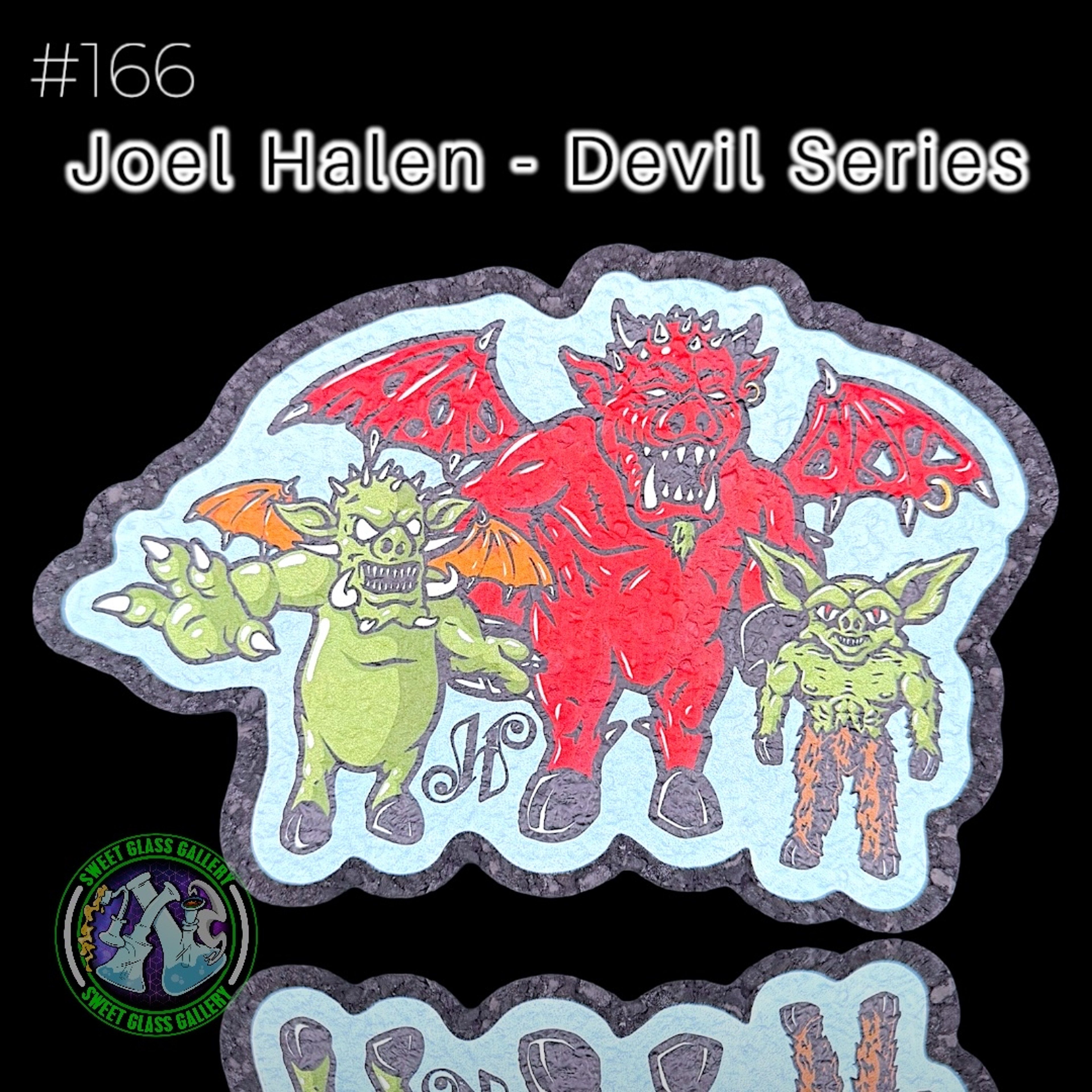 Preview pic of Moodmats - Dab Mat #166 - Joel Halen - Devil Series