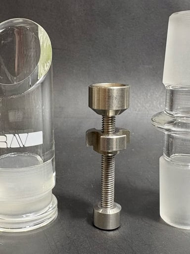 Preview pic of Grav Labs Dome, Titanium Nail & 19mm to 19mm Male Joint Adapter