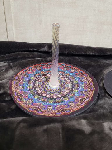 Preview pic of Iridescent Swirl Downstem